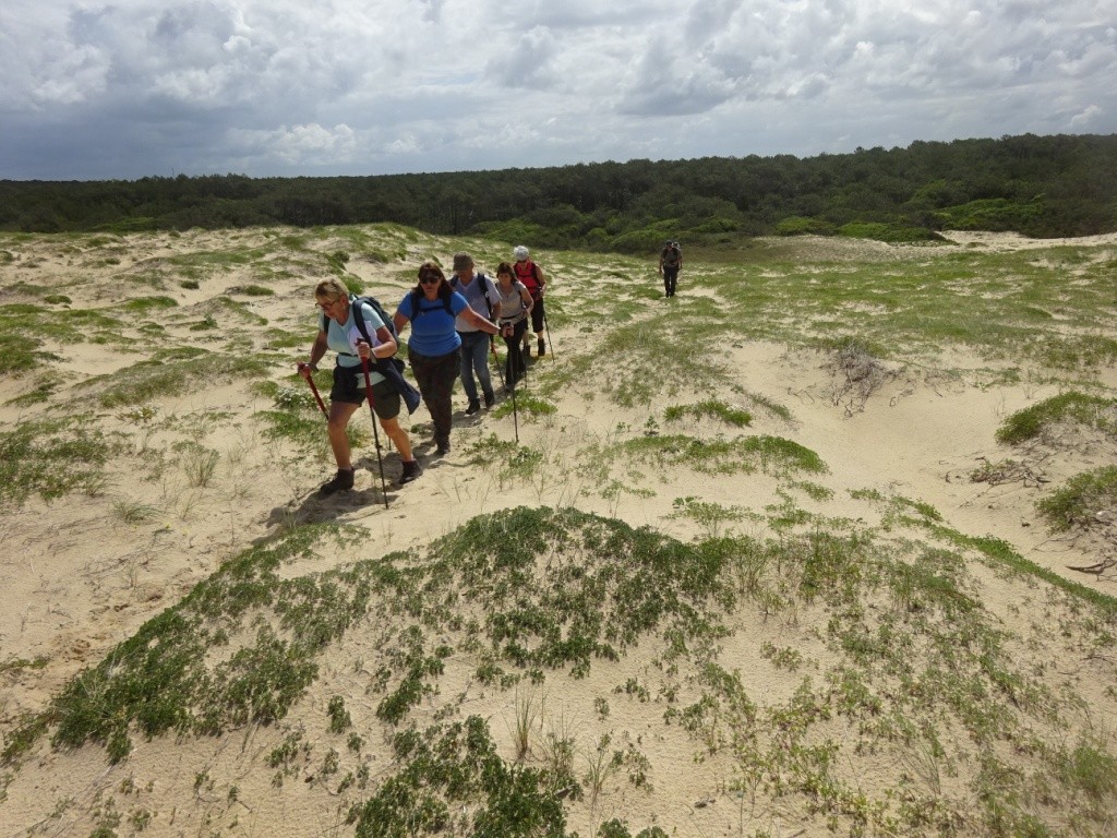 Port d'Abret : de la forêt à la plage