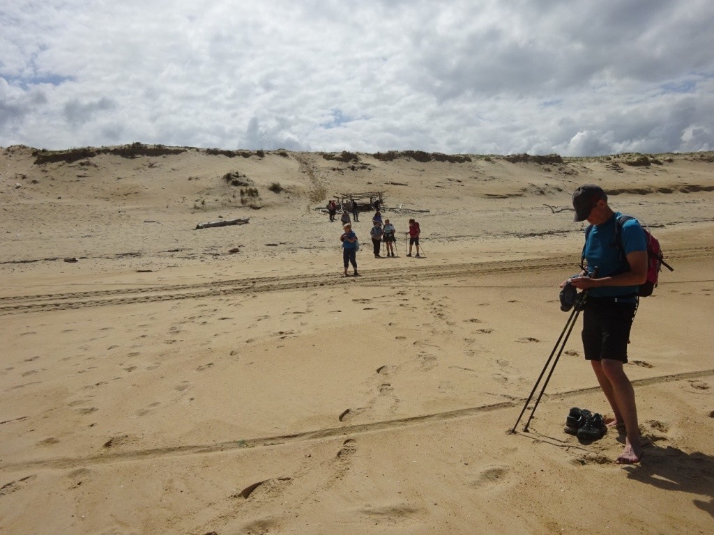 Port d'Abret : de la forêt à la plage