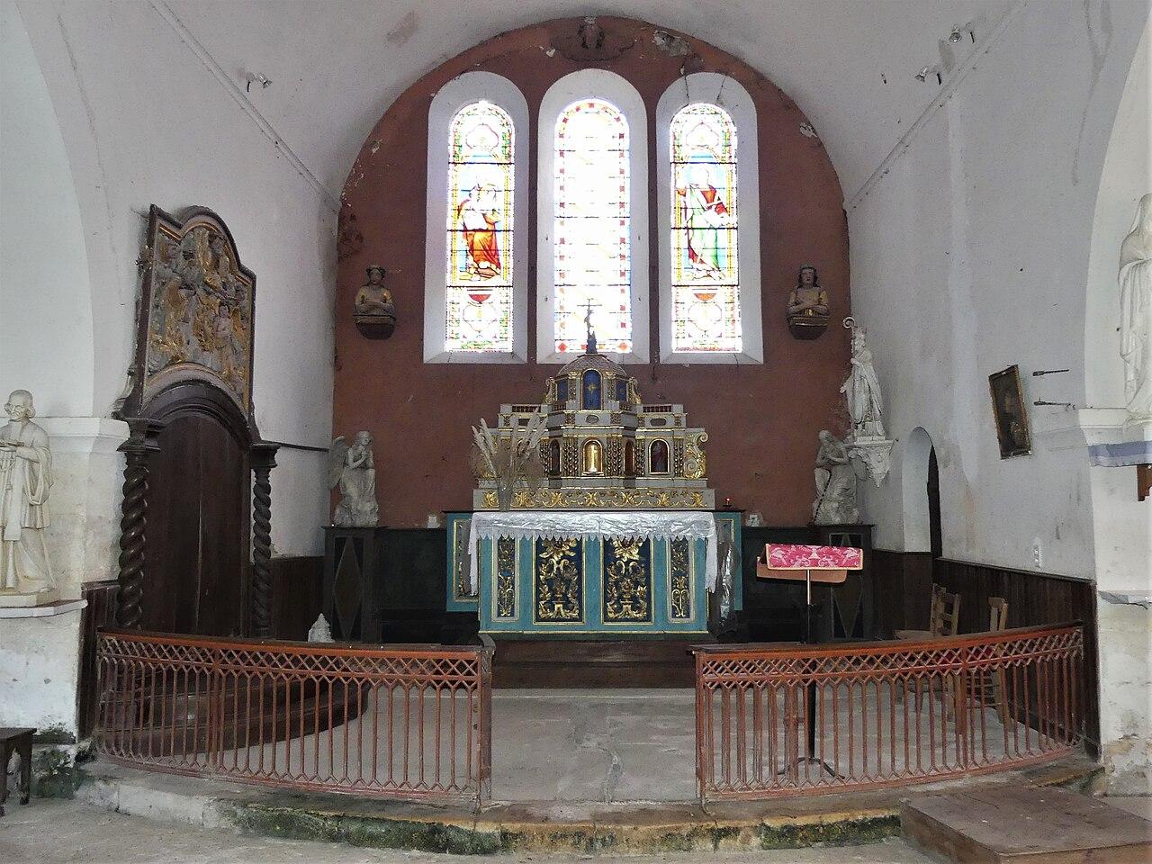 Beleymas eglise choeur