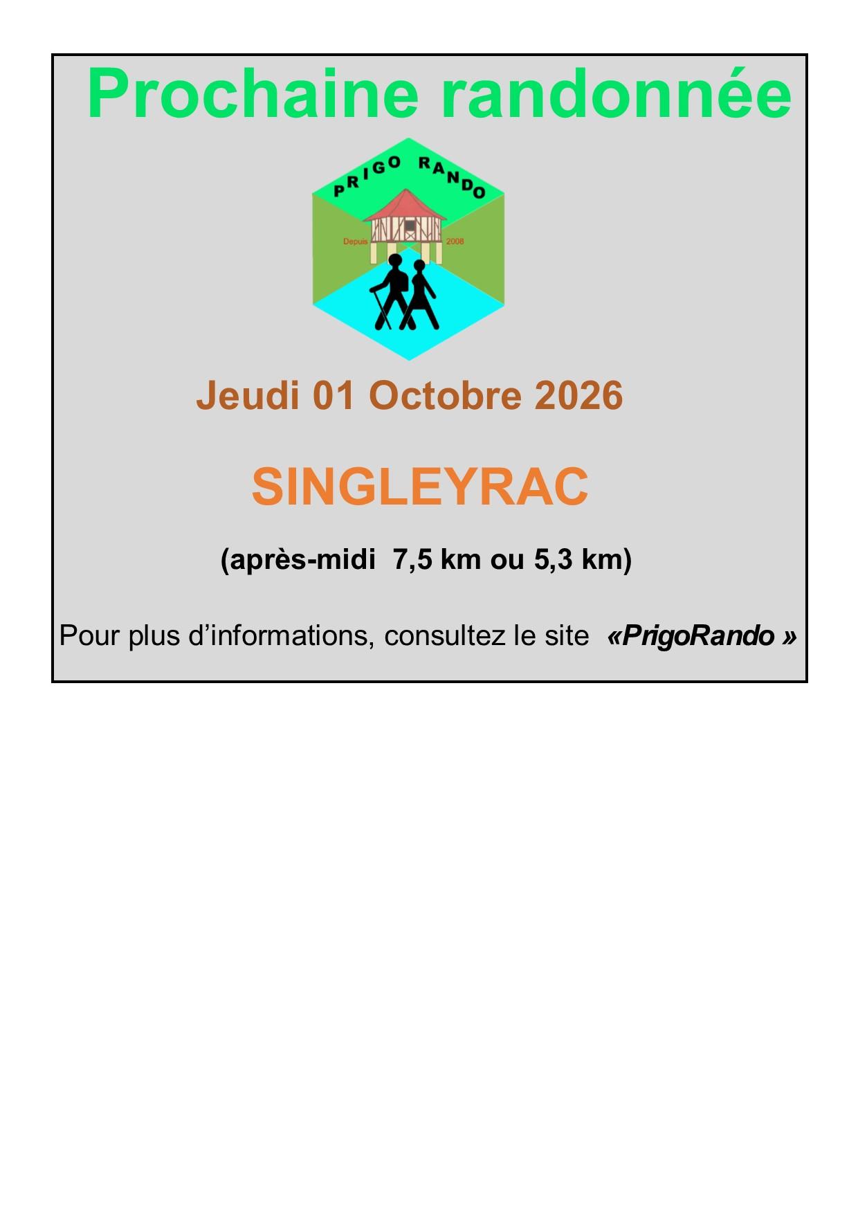 Page introduction Singleyrac